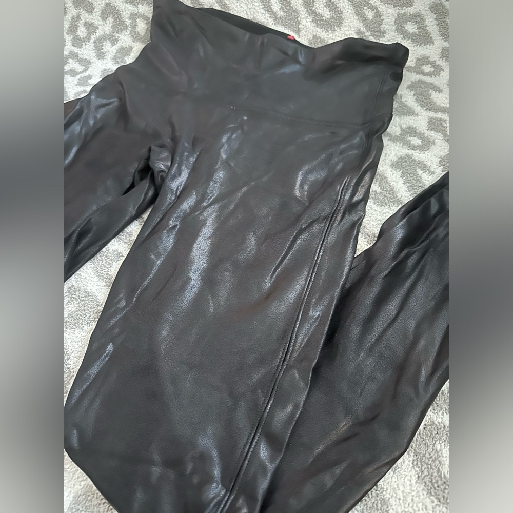 SPANX faux leather legging